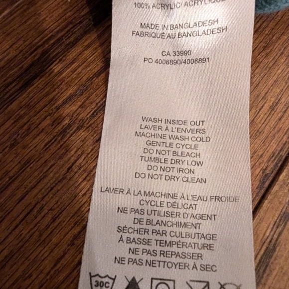 Aeropostale Teal Beanie one size knit toque - Picture 6 of 6